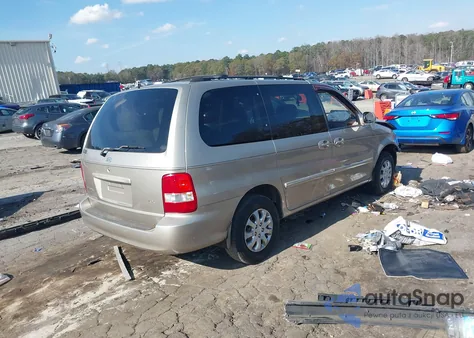 2005 Kia Sedona Ex/Lx z USA, uszkodzony, nr VIN KNDUP132756741086